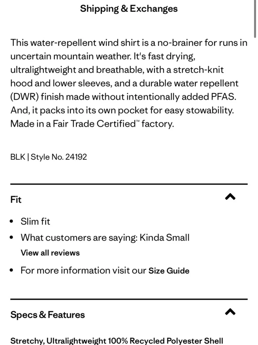 Patagonia Men’s Airshed Pro Pullover - Picture 8 of 8